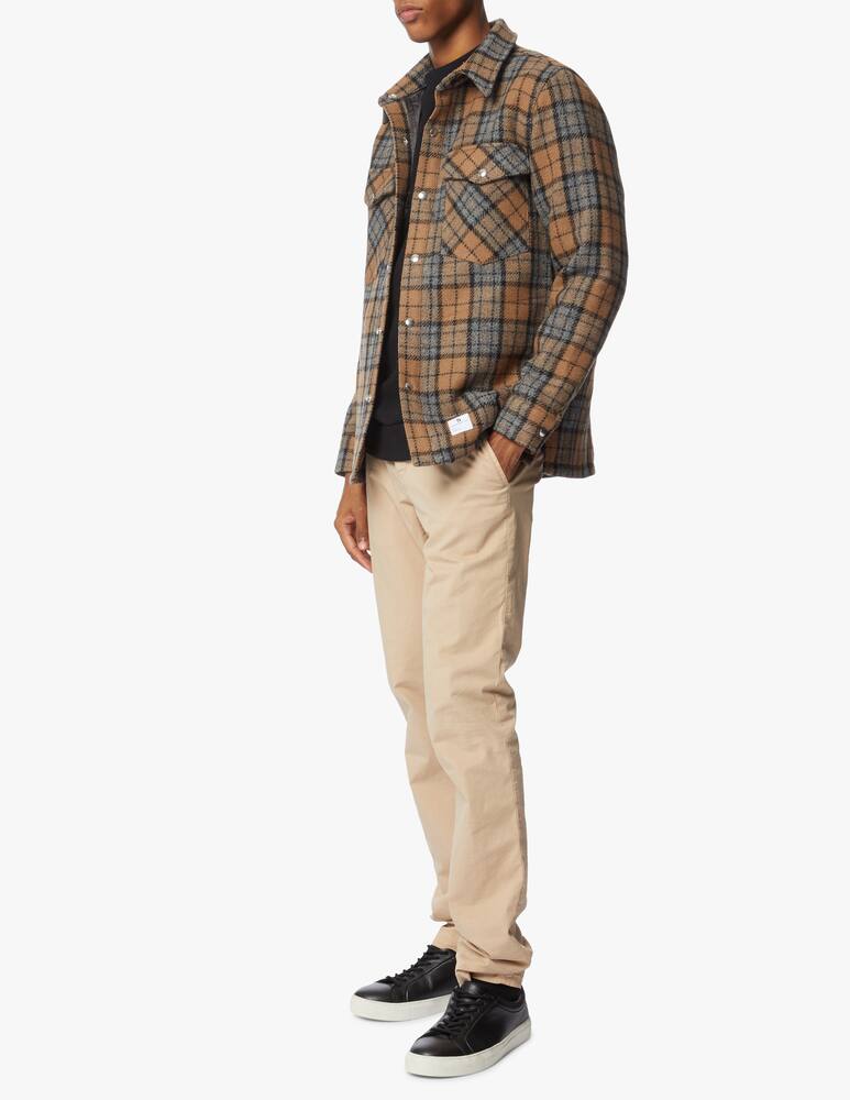 rinascente Department 5 Giacca camicia in lana check color