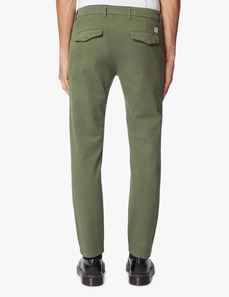 rinascente Department 5 Gabardine slim crop prince chino