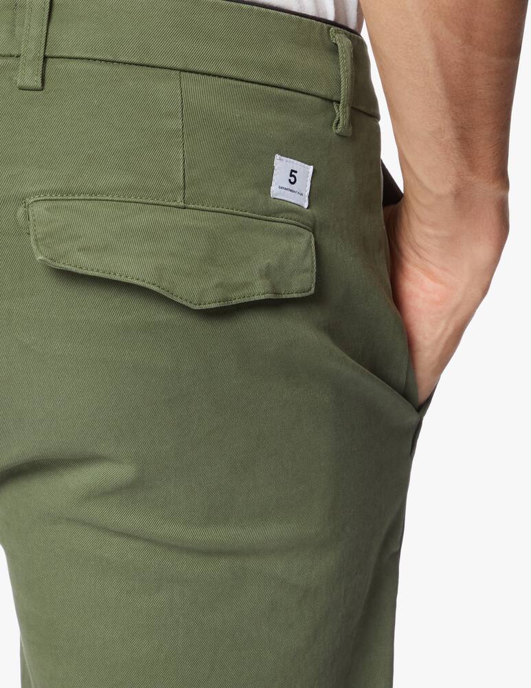 rinascente Department 5 Gabardine slim crop prince chino