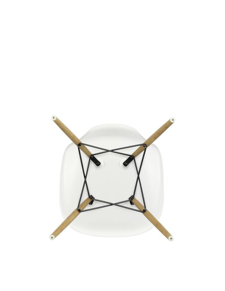 rinascente Vitra Sedia Eames Plastic Chair DSW - Bianco