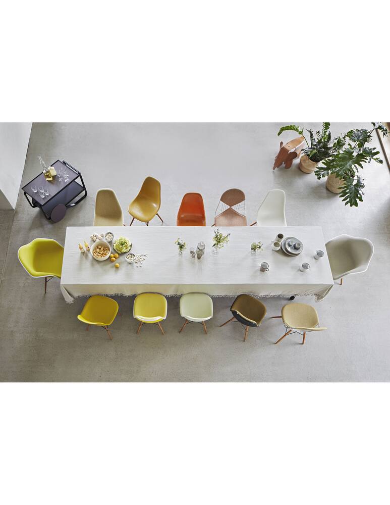rinascente Vitra Sedia Eames Plastic Chair DSW - Bianco