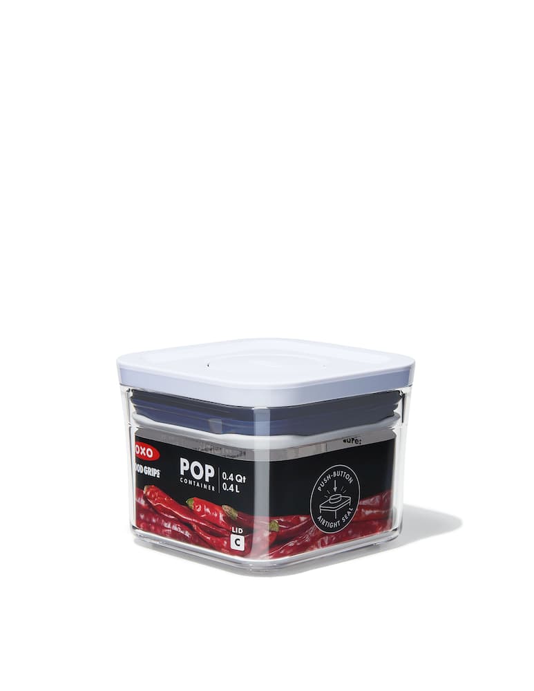 rinascente Oxo Good Grips Contenitore Pop Piccolo Quadrato 0.4L - Trasparente
