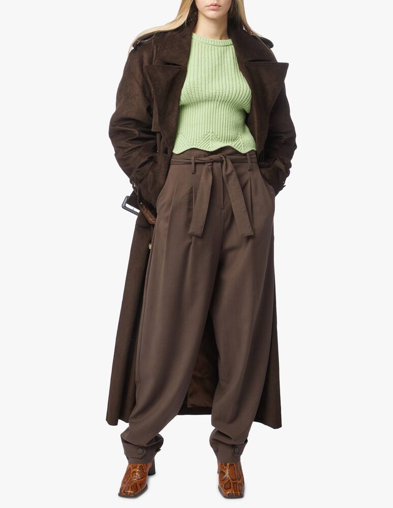 Wandering Wool carrot-fit trousers - picture 2 Wandering Wool carrot-fit trousers - picture 2