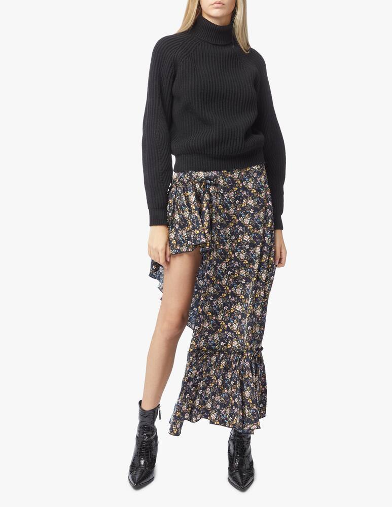 rinascente Wandering Satin printed skirt