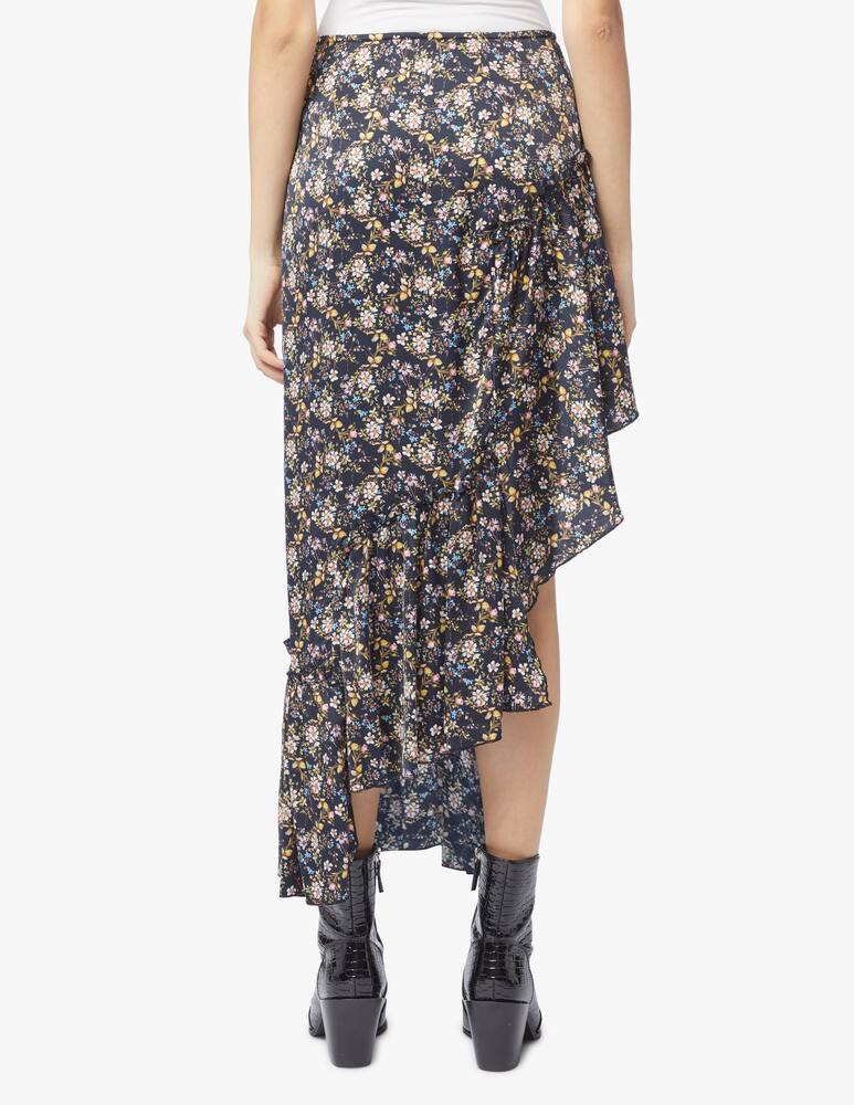 rinascente Wandering Satin printed skirt