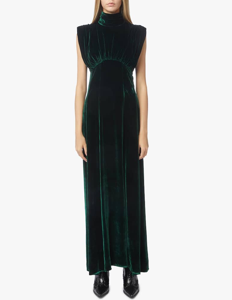 rinascente Wandering Vestito lungo in velutto