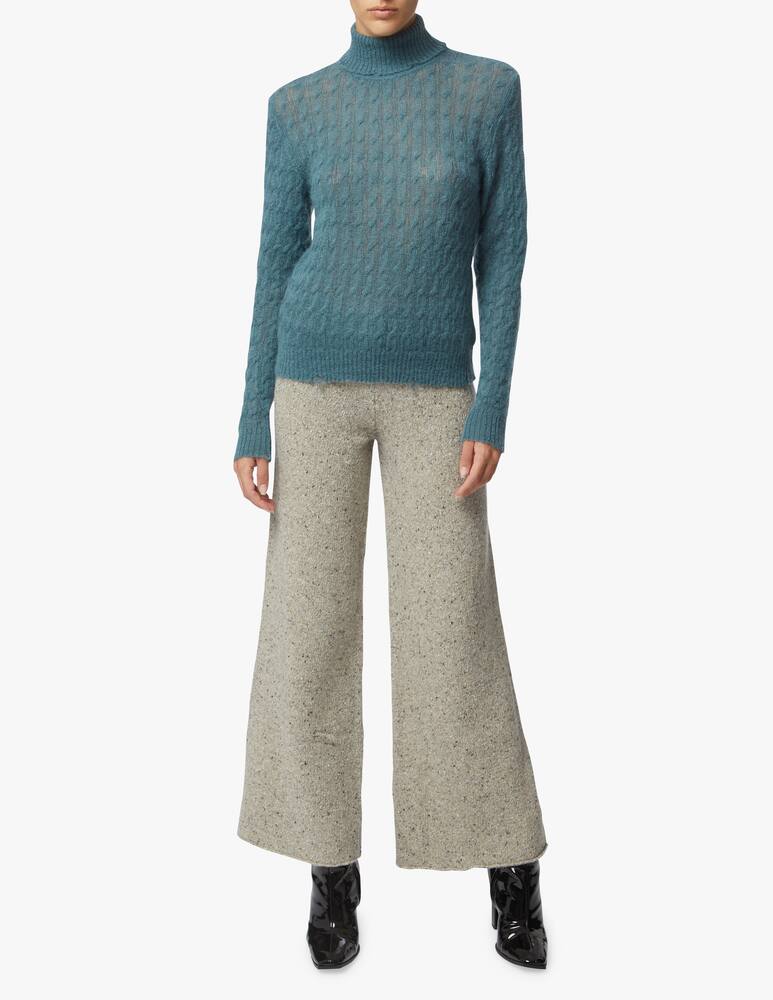 TELA Pantaloni a zampa in misto lana Jean - immagine 2