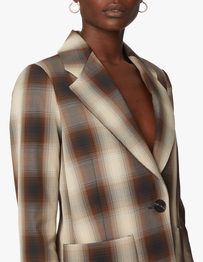 rinascente TELA Wool blend jacket Ostuni Check