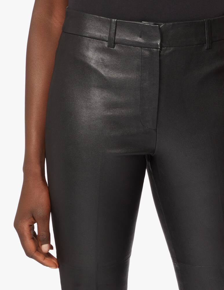 rinascente TELA Pantaloni di pelle a sigaretta Tag