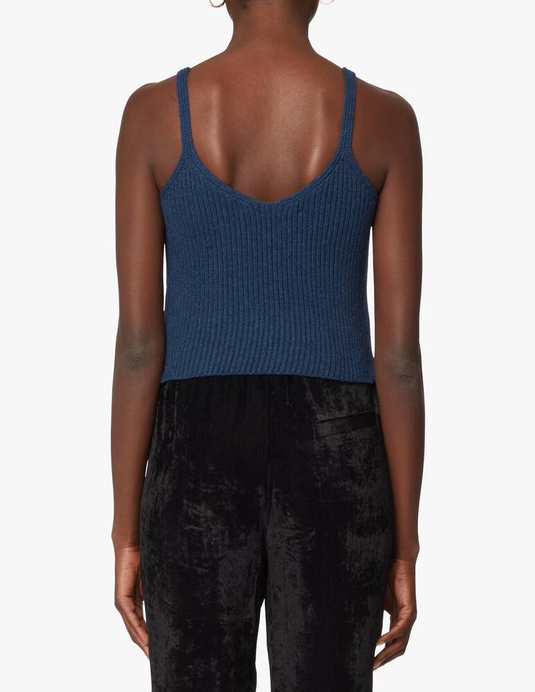 rinascente TELA Top crop in lana Valeggio