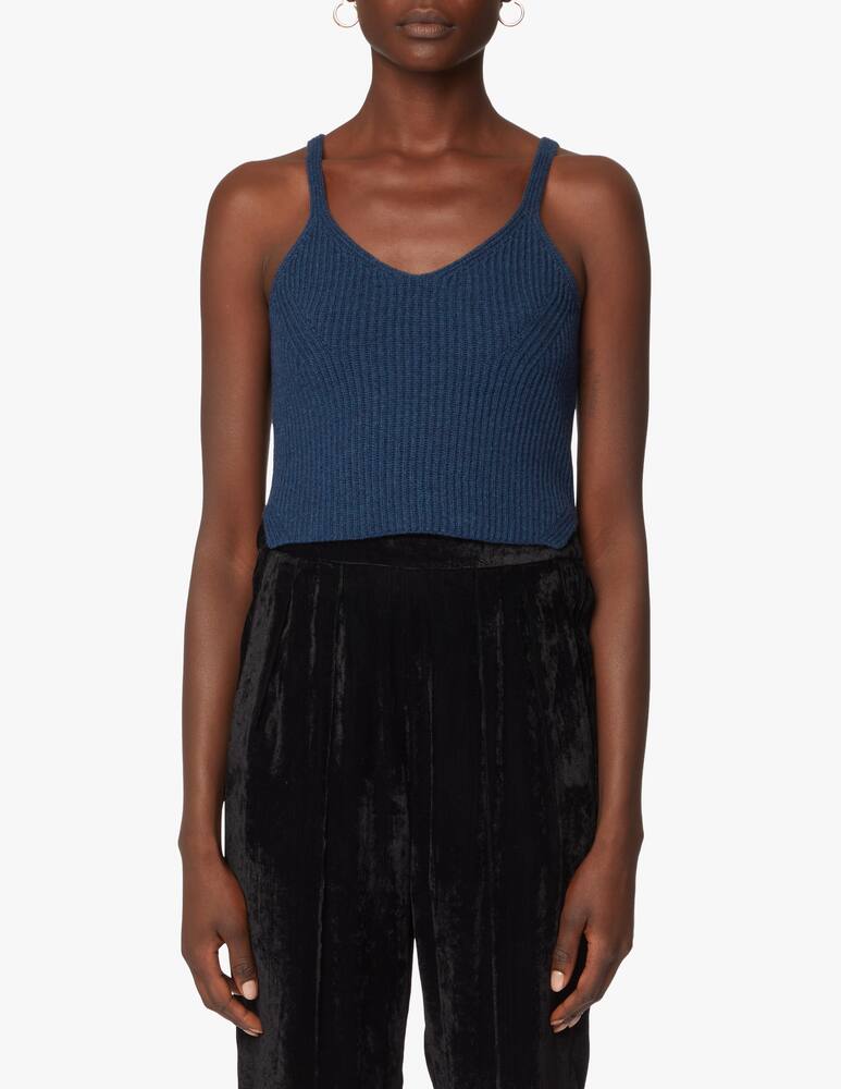 rinascente TELA Top crop in lana Valeggio