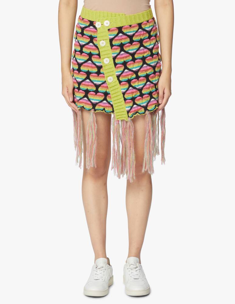 rinascente Marco Rambaldi Mohair blend mini skirt