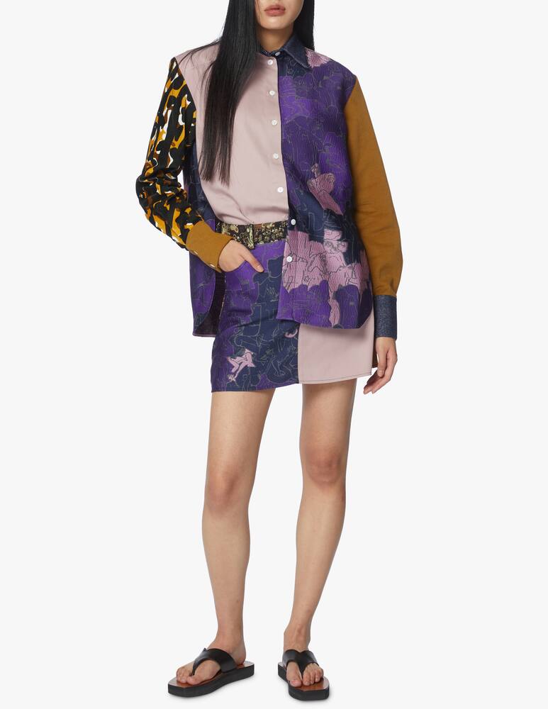 rinascente Marco Rambaldi Cotton blend patch shirt