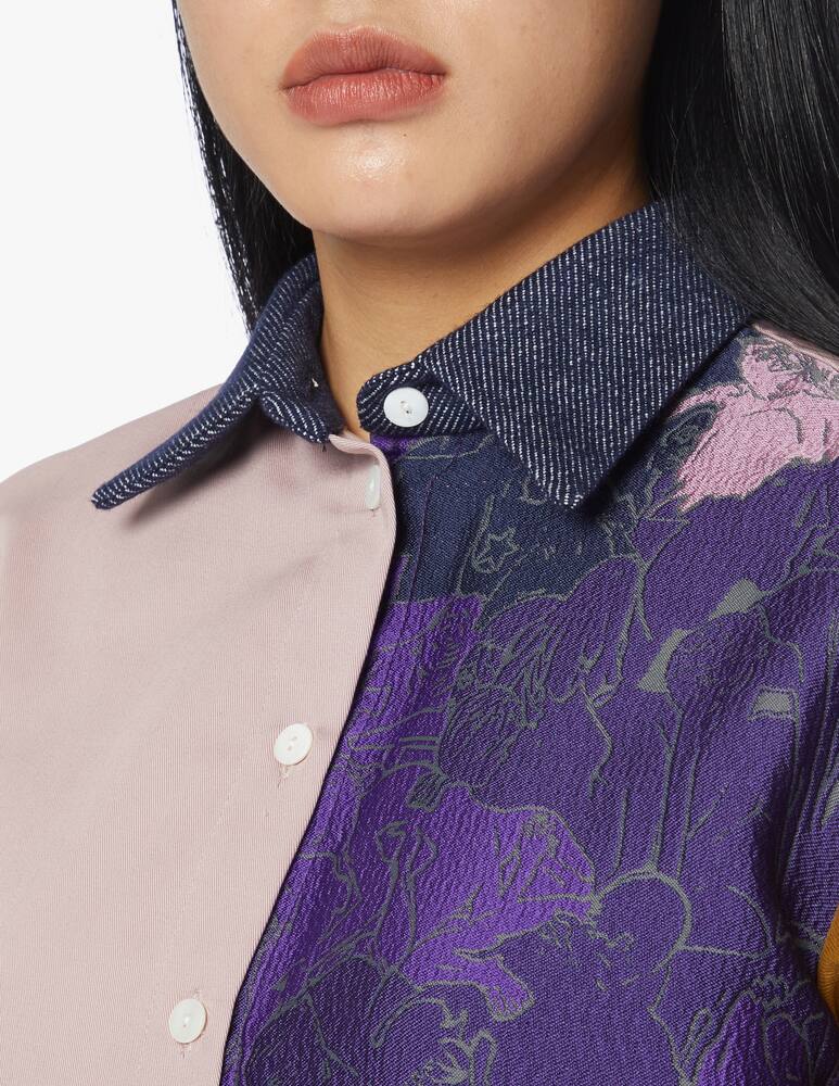 rinascente Marco Rambaldi Cotton blend patch shirt