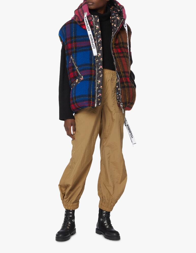 rinascente Khrisjoy Puffer check pile vest