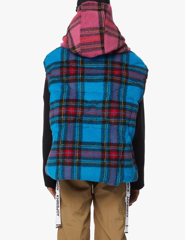 rinascente Khrisjoy Puffer check pile vest