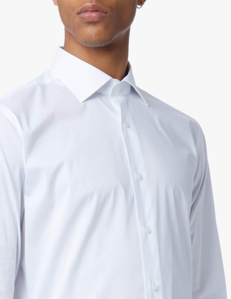 Sartoria Italiana Popeline stretch shirt - picture 4 Sartoria Italiana Popeline stretch shirt - picture 4