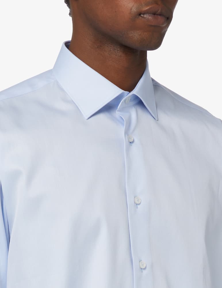 Sartoria Italiana Regular fit twill shirt  - picture 4