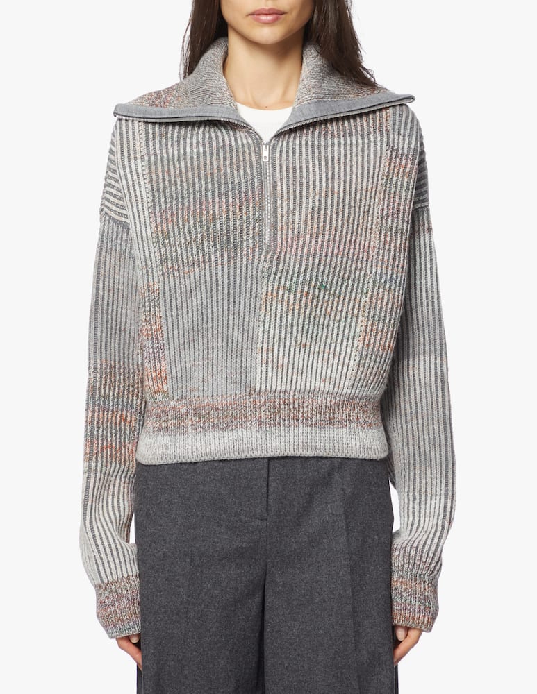 rinascente MRZ Simona Marziali Dolcevita in misto lana con cerniera