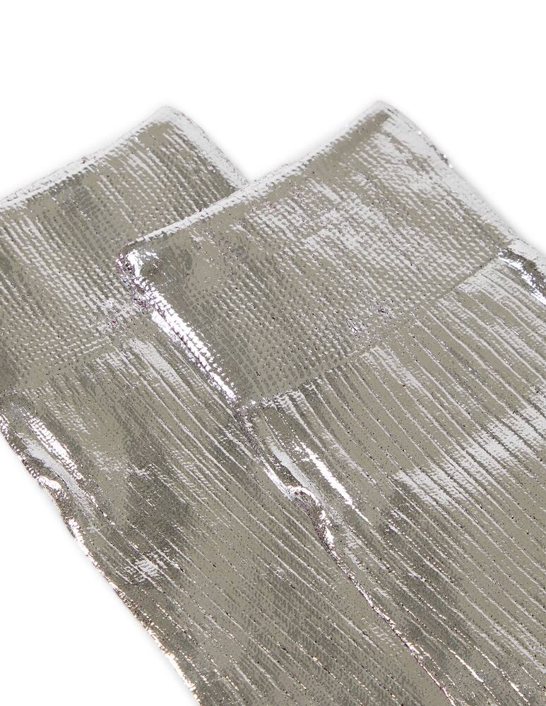 rinascente Maria La Rosa One Ribbed Laminated socks