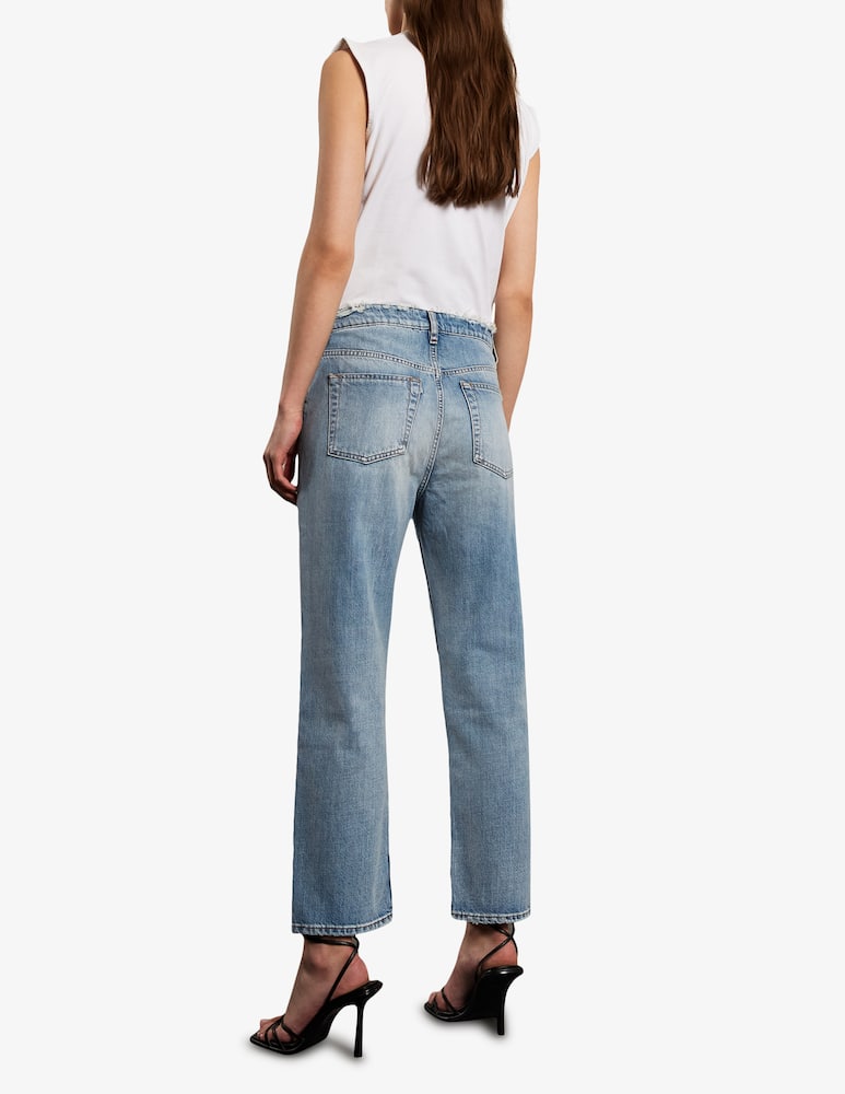 rinascente 3X1 Sabina wide fit girlfriend jeans