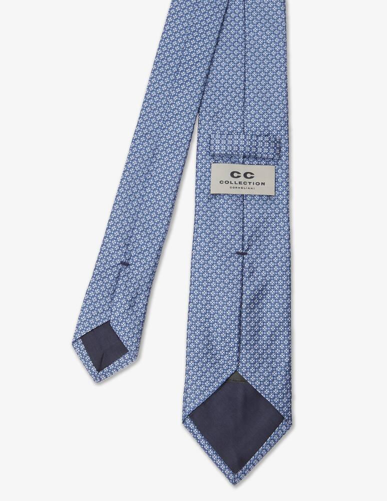 rinascente CC Collection Micro pattern silk tie