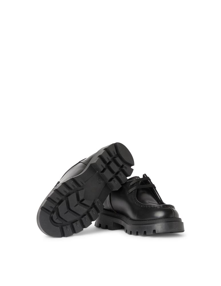 rinascente Gallucci Boys round-toe leather shoes