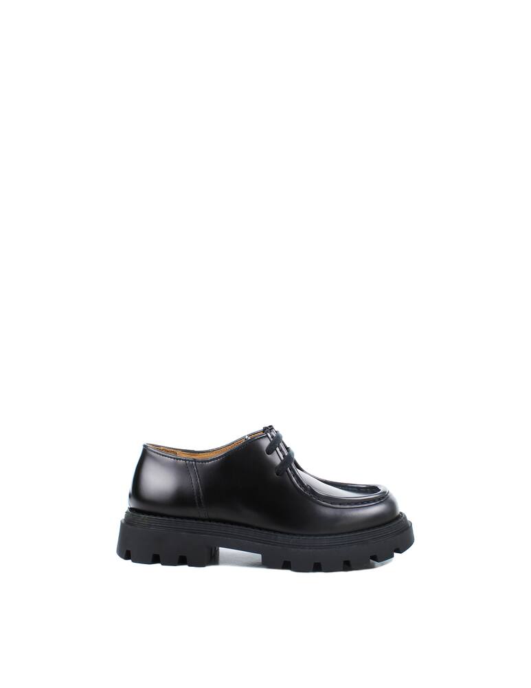 rinascente Gallucci Boys round-toe leather shoes