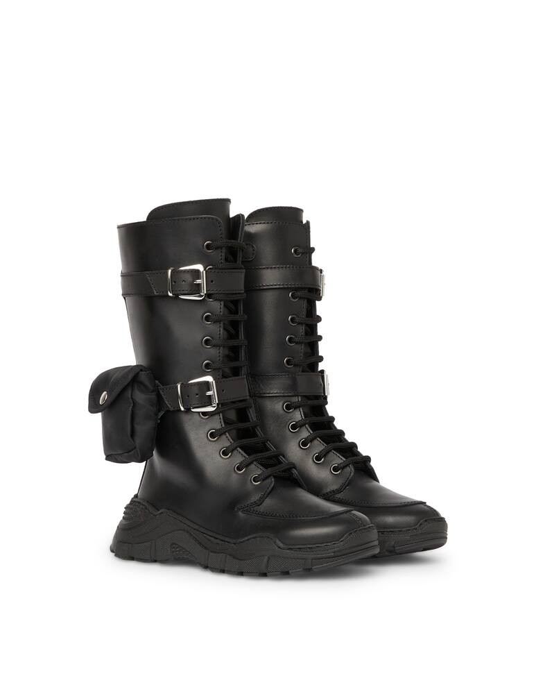 rinascente Gallucci Girls combat boots