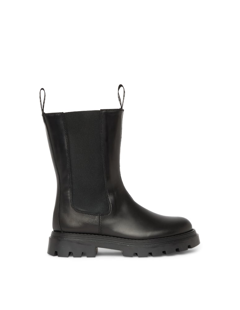 Gallucci Girls round-toe leather boots - picture 1 Gallucci Girls round-toe leather boots - picture 1