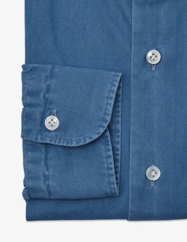rinascente Barba Napoli Shirt denim washed