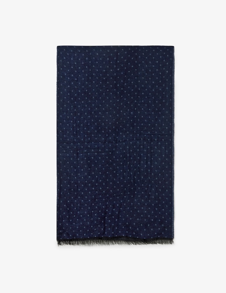 rinascente Pure Cashmere Sciarpa Cars jacquard 58X180