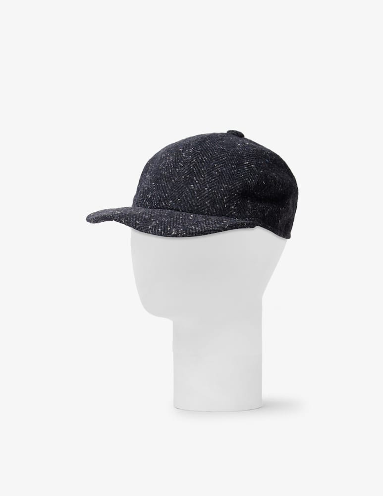 rinascente Pure Cashmere textured baseball cap