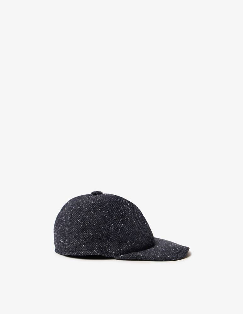 rinascente Pure Cashmere textured baseball cap