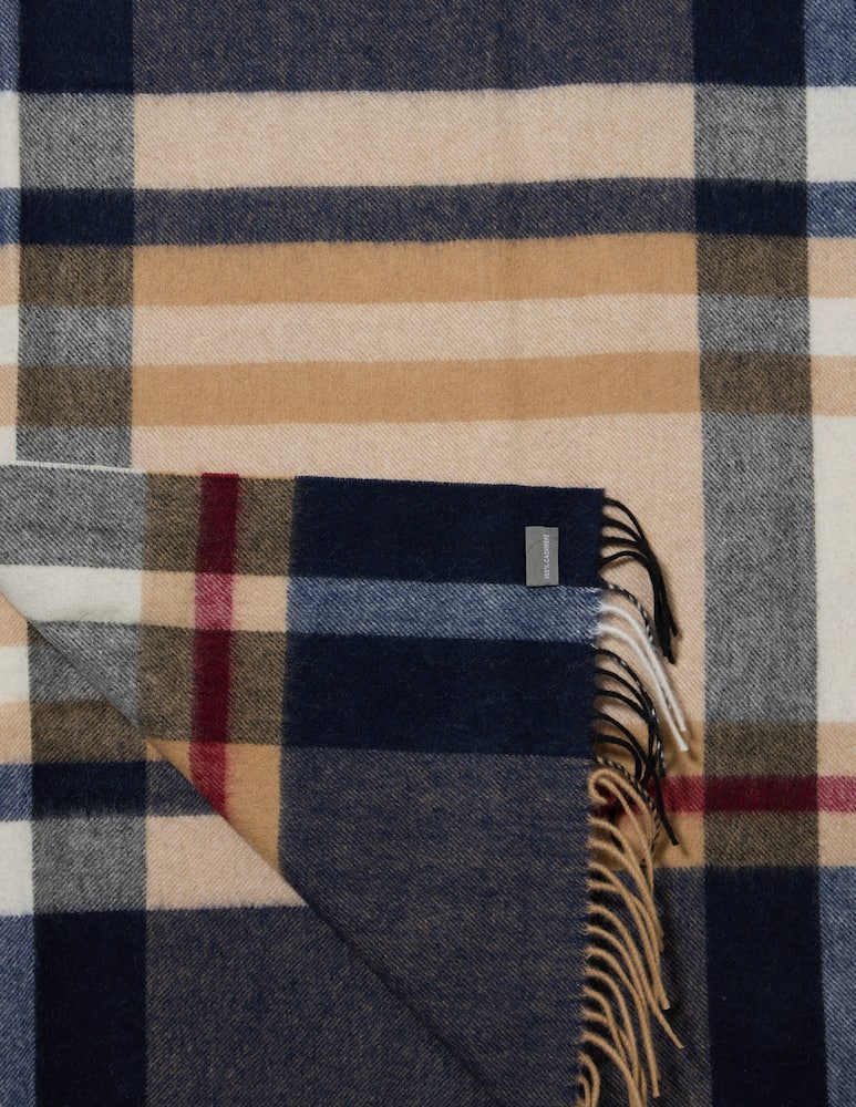rinascente Pure Cashmere Sciarpa big check in cashmere