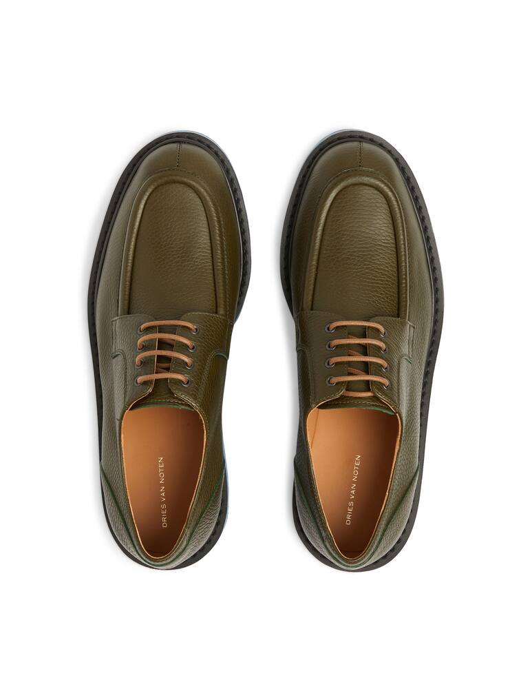 rinascente Dries Van Noten Norvegese leather derby shoes