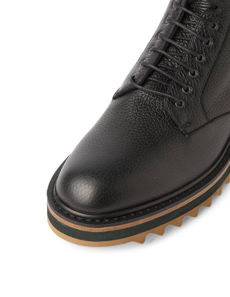 rinascente Dries Van Noten Laced leather boot