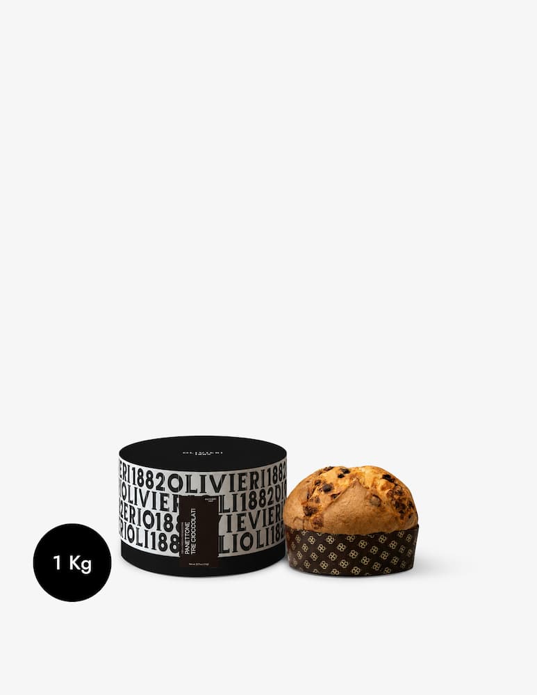 Olivieri 1882 Panettone Panettone Tre Cioccolati 1kg - immagine 1 Olivieri 1882 Panettone Panettone Tre Cioccolati 1kg - immagine 1