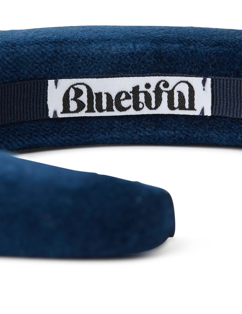 rinascente Bluetiful Milano Navy velvet padded headband