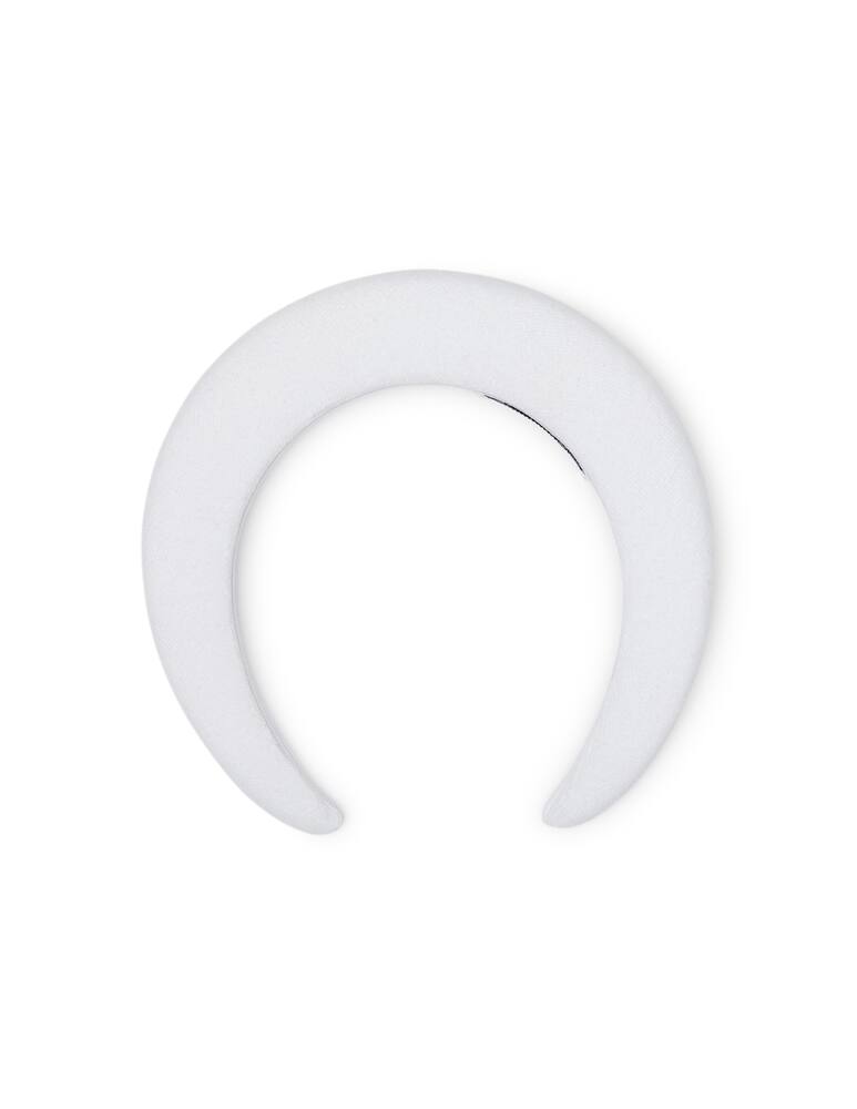 rinascente Bluetiful Milano White velvet padded headband