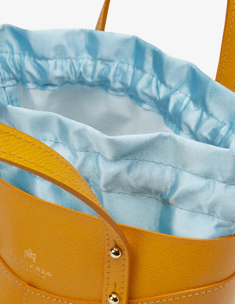 rinascente Cuoieria Fiorentina Borsa a secchiello in pelle Amber