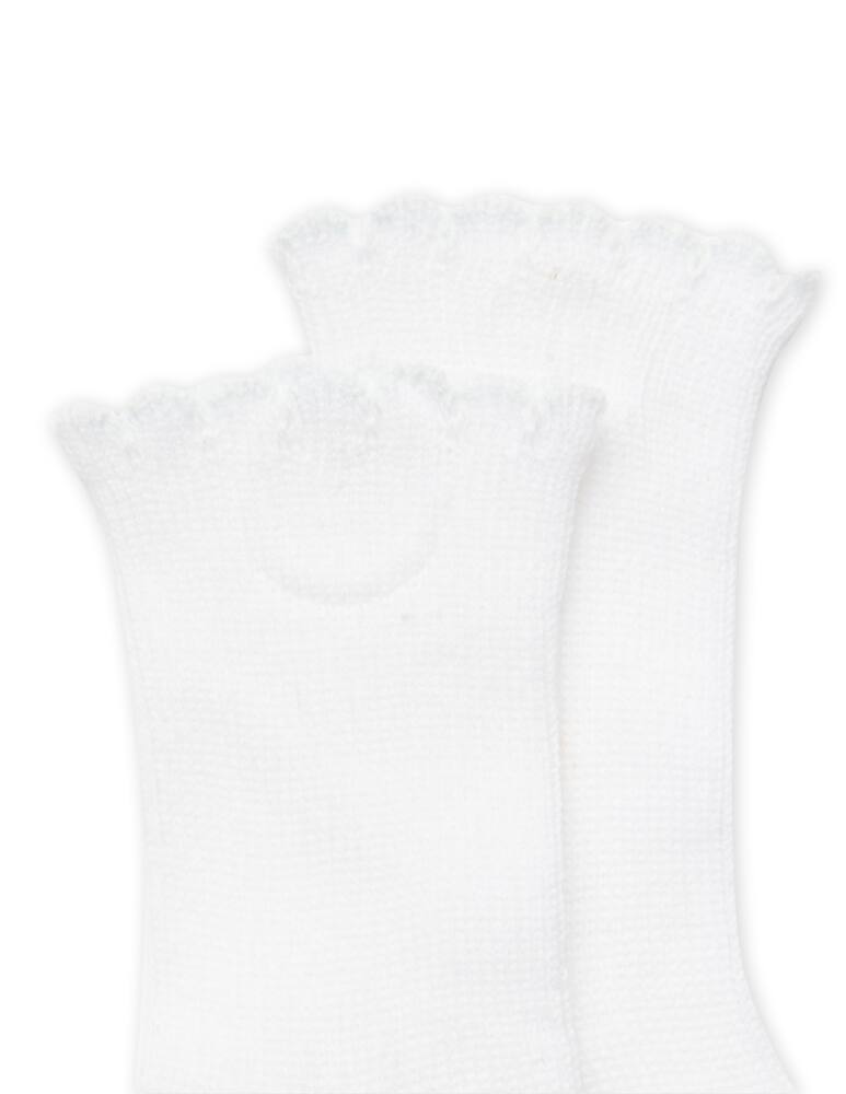 rinascente Story Loris Calza corta con profilo in cotone - bianco