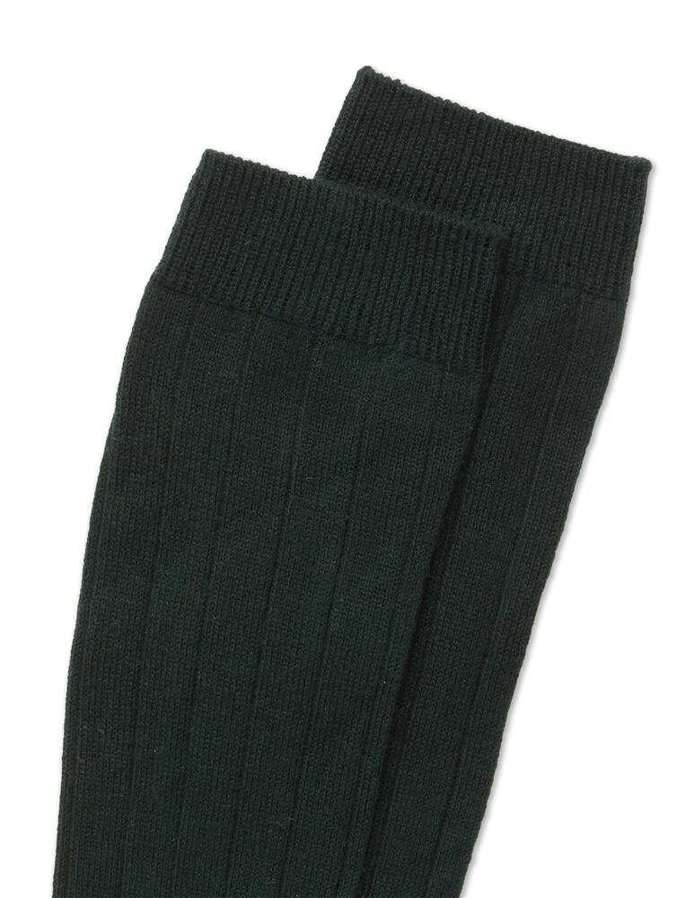 rinascente Story Loris Calza sportiva a coste  in cotone - verde