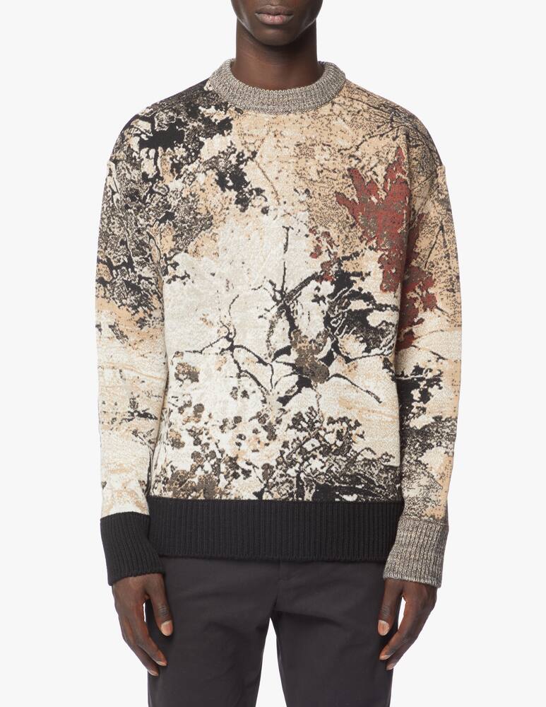rinascente Bonsai Jaquard roundneck sweater