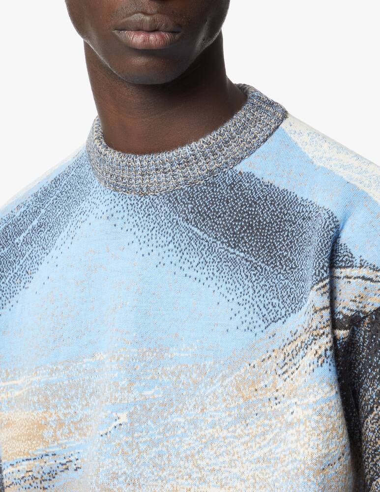 rinascente Bonsai Jaquard roundneck sweater
