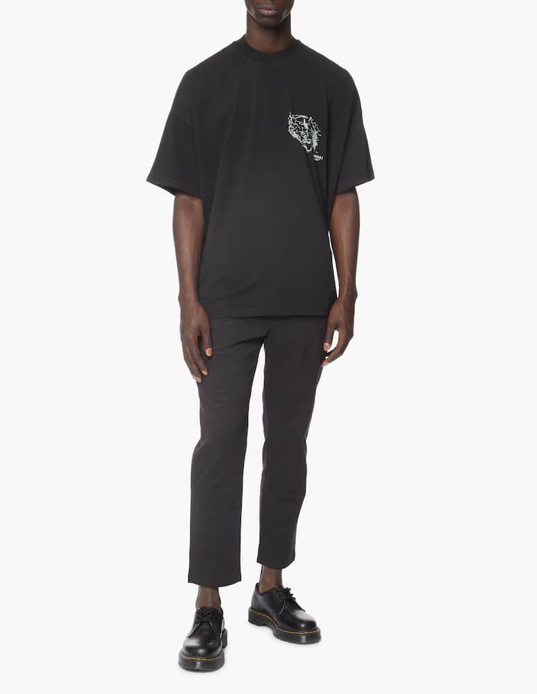 rinascente Bonsai Map print over fit t-shirt