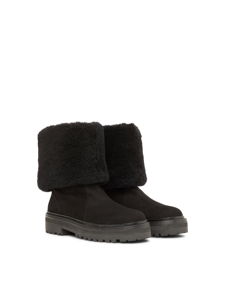 Black Suede Studio Anfibi in pelle Dixie - immagine 3 Black Suede Studio Anfibi in pelle Dixie - immagine 3