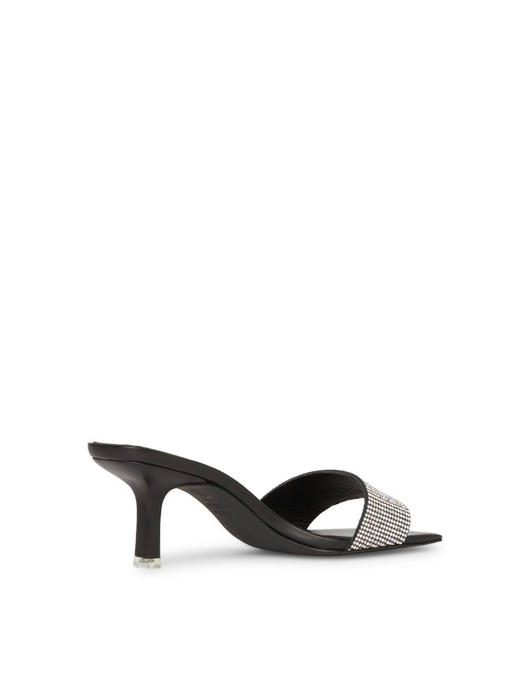 rinascente Black Suede Studio Flavie kitten heels