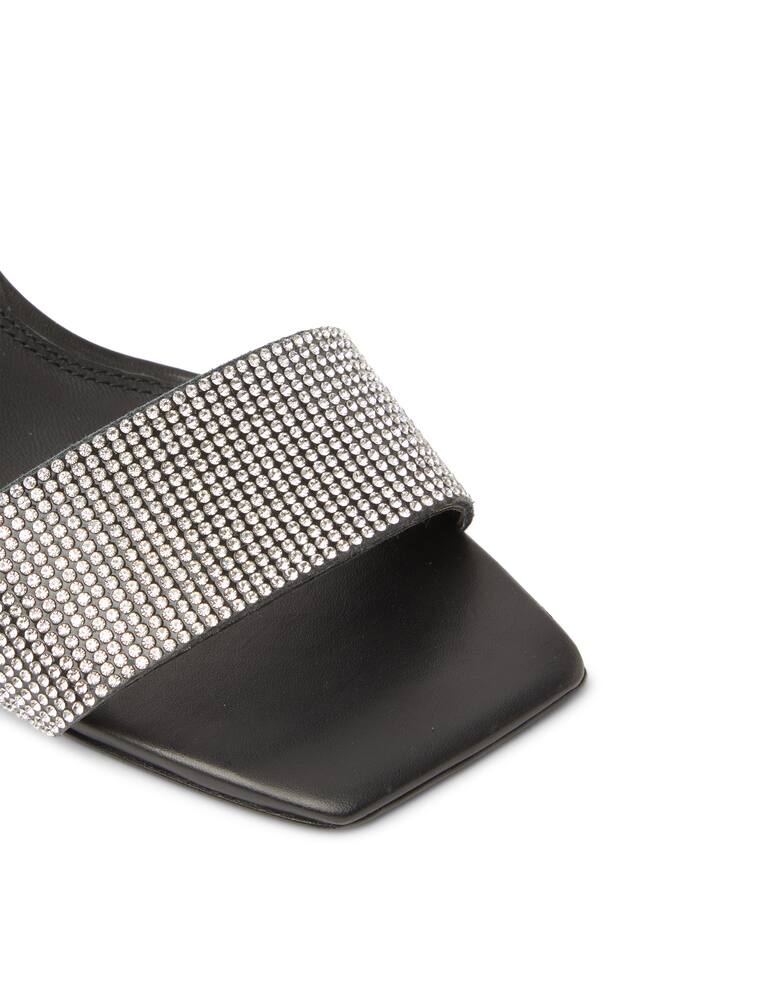 rinascente Black Suede Studio Flavie kitten heels