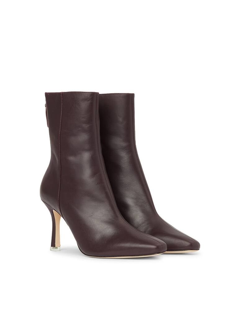 rinascente Black Suede Studio Laura ankle boots